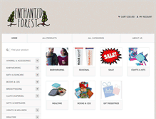 Tablet Screenshot of enchanted-forest.ca